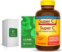 Super C med vitamin D3 & Zink 200 tabletter med exklusiv A till Z - Bättre Ligth & Spring Guide (2 objekt)