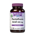 Bluebonnet Pantothenic Acid 500 mg Vegetabiliska kapslar, 180 greve