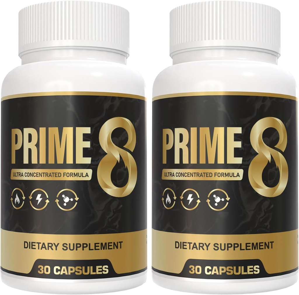 Prime8 100% autentisk original | Prime8 Officiell formel (2 Pack) för 60 dagar