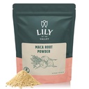 Lily of the Valley Maca Root Powder - Great Superfood for Breakfast, Smoothies & Baking - Premium Grade - Gelatinized för enkel matning - Vegan & Gluten-Free - Packad i återförsäljbar påse (8oz, 226g)