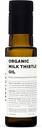 Erbologi Organic Milk Thistle Oil 3.4 fl oz - Cold-Pressed - Hög i vitamin E - Avgiftning - Rakt från gård - Icke GMO - Inga tillsatser eller konserveringsmedel - Återvinningsbar glasflaska