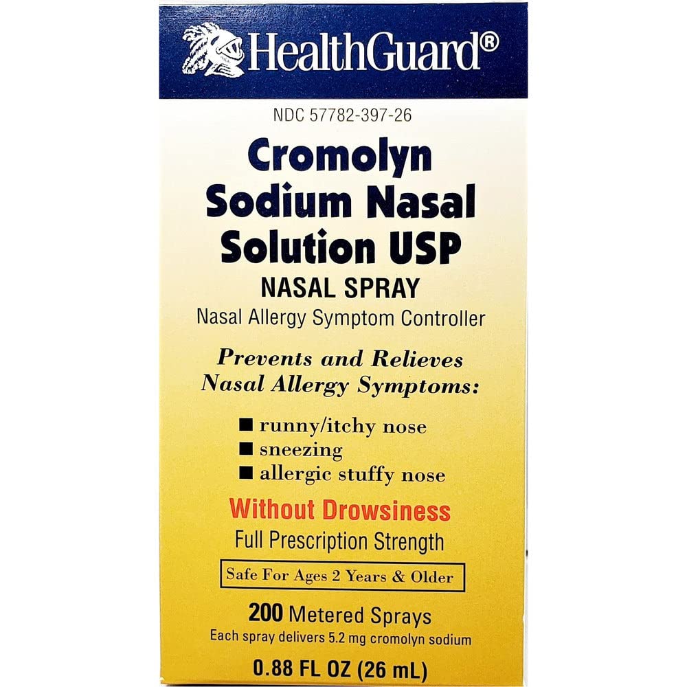 Hälsovård Cromolyn Nasal Solution - .88 oz, Pack med 6