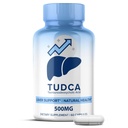 MaxLife Naturals TUDCA Liver Support Supplement 500mg - 60 kapslar Tauroursodeoxycholic Acid, Nerve Cell Function, Bile Salts Supplement för Liver & Gallbladder Support, Digestive Balance Formel
