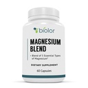 Magnesium Complex Supplement, Full Spectrum Magnesium Blend, Magnesium Glycinate med Malate, Citrate, Taurinate och Gluconate - High Absorption Magnesium Supplement, Magnesium Complex Capsules