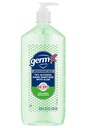 Germ-X Advanced Hand Sanitizer med Aloe och Vitamin E, Icke-torr Moisturizing Gel, Instant och No Rinse Formel, Pump Bottle, Tillbaka till skolmaterial, 1 Liter