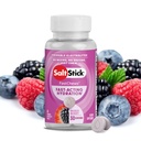 SaltStick Electrolyte FastChews - 60 blandade Berry Chewable Electrolytes - Salt tabletter för körning och hydrering, Electrolyte Chews - 60 greve