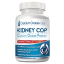 KIDNEY C.O.P. Calcium Oxalate Protector 120 Capsules, Patented Kidney Support för Calcium Oxalate Crystals, Sluta återkommande