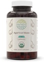 HerbEra Agaricus Blazei USDA Organic 120 kapslar | Natural Herbal Supplement | Certified Organic Vegetarian Capsules and Organic Agaricus Blazei (Agaricus blazei murill) Torkad Mushroom (120 kapslar)
