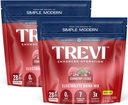 TREVITM Sugar Free Electrolytes - Drink Mix Hydration Powder Packets - 56 Count - Cranberry Lychee