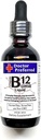 Vitamin B12 Complex Liquid Sublingual Drops Fast Absorption B2, B3, B5, B6 och B12. 2 fl oz - 60 Day Supply