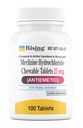 Rising Health Motion Relief och Nausea - Meclizine HCL 25mg - Antiemetic, Motion Relief Chewable Tablets (100)