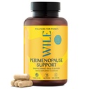 WILE Menopause and Perimenopause Supplements for Women with Ashwagandha - Menopausal Symptoms Relief for Stress, Hot Flashes, Night Sweats - Healthy Sleep & Hormone Balance Support, Vegan, 30 Servings