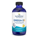 Nordic Naturals Omega-3D, Lemon Flavor - 8 oz - 1560 mg Omega-3 + 1000 IE Vitamin D3 - Fiskolja - EPA & DHA - Immune Support, Brain & Heart Health, Healthy Bones - Non-GMO - 48 portioner