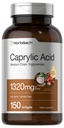 Horbaach Caprylic Acid 1320mg Supplement | 150 Softgel Capsules | från MCT Oil | Non-GMO & Gluten Free
