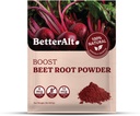 Bättre Alt Organic Beet Root Powder, USDA Certified - Nitric Oxide Supplement, Beet Juice Powder Superfood Beetroot Supplement, 225 Servings, 2 lb