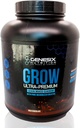 Växa proteinpulver kosttillskott som stöder muskeltillväxt och återhämtning | Pure Micronized Kreatin Ultra-Premium Lean Mass Gainer | Choklad | 20 portioner 5.3kg