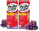 Fast Acting Children's Pain Reliever/Kids Fever Reducer med Acetaminophen Oral Suspension, Ages 2-11, Zero Alcohol eller Aspirin eller Ibuprofen, Grape Flavor, 4 fl oz (2 Pack)