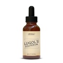Lugols lösning 2% 1oz Glass Dropper Bottle. Innehåller kaliumjodid och jod, 30 ml