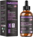 DIM Supplement | med Ashwagandha, Dong Quai, Vitex Extracts, 200mg Diindolylmethane - Hormon Balance, Menopause Supplements - PMS & Antioxidant Support - Kvinnor och Män | 60 Dag Supply