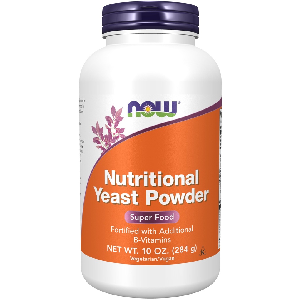 Nu kosttillskott, närings jästpulver befäst med ytterligare B-vitaminer, 10-unce