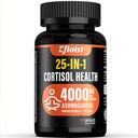 Cortisol Health Supplement, 25-in-1 Cortisol Reducer for Women & Men, Cortisol Supplements for with Ashwagandha, Rhodiola Rosea, L-Theanine, 7 Capsules