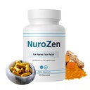 Nerve Support Supplement - Alpha Lipoic Acid, B1, B6, B12, Pureblend of MSM, Turmeric - Advanced Neuropathy Support Formel för Nerve Health, Tingling & Discomfort Relief - 120 kapslar