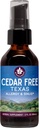 WishGarden Herbs Cedar-Free Texas Allergy & Sinus - Plant-Based Herbal Allergy Relief för vuxna, hjälper lugna Cedar Fever Symptom, Zone 5 Allergy Formula, Texas Cedar Fever Allergy Relief Drops, 2oz