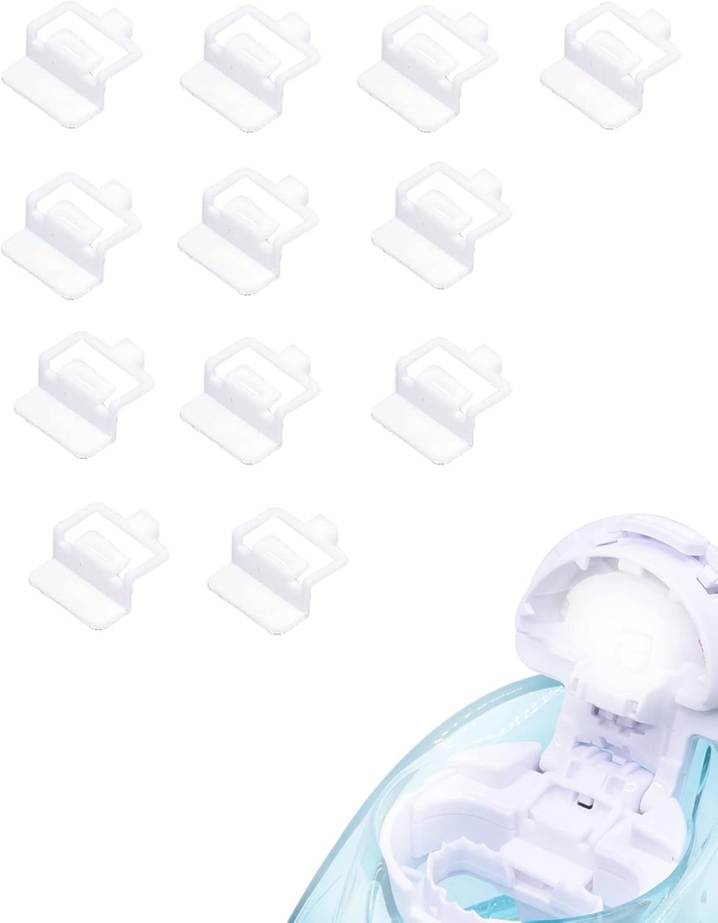 12 PCS Silicone Pods återkallar tillbehör för Navage Nasal Care, Spara salt för enkel drift (vit)