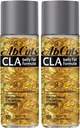 CLA Belly Fat Formel - 120 Easy-to-Swallow Softgels - Omega 3 Fish Oil, Flaxseed Oil och Vitamin E - Hjälper till att öka antioxidant Supply och hälsosam kroppskomposition (Pack of 2)