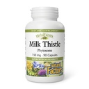 HerbalFactors by Natural Factors, Milk Thistle Phytosome, främjar hälsosam leverfunktion med Dandelion och gurkmeja, 90 kapslar (90 portioner)