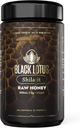 Black Lotus Pure Shilajit Resin Raw Honey Liquid Tincture, 300ml, 100% ren naturlig Shilajit för män och kvinnor, Aminosyror, 175mg Fulvic Acid, 85 Ionic Trace Minerals, För immunstöd, Fokus, Energi
