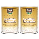 Frukta naturliga livsmedel Soja Lecithin Granules - Fett Emulsifier med viktiga näringsämnen för hälsa, förbättrar textur av kakor, bröd och DIY Gummies, 16 Oz (Pack of 2)