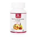 En daglig multivitamin för kvinnor - komplett multimineral och multivitamin med vitamin A, C, D, E och B-Complex, Zink & Mer vitaminer för immunitet, energi, hår, hud och naglar - 60 tabletter
