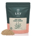 LILY OF THE VALLEY Aloe Vera Powder - Aloe Barbadensis - Perfekt för hår och ansikte mask - Perfekt för Shakes & Smoothies - Naturligt, Vegan & Gluten-Free (8oz, 226g) - Paket kan variera