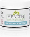 Magnesium Body Balm för Muscle Relief | All Natural Magnesium Oil Body Balm Infused med Arnica, Aloe Vera, Jojoba & Coconut Oil | För huvudvärk, kramper och snabb muskelavlastning | 4-Ounce