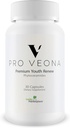 Pro Veona Phytoceramides - Premium Phytoceramides Supplement med viktiga vitaminer - Stöd för yngre utseende hälsosam hud - Hjälp till att minska torr hud och förbättra hydrering - Främja Collagen Production