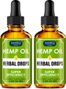 Hmp Oil (2 Pack) - 500 000 - Colorado Sed Extract - Natural Omega 3, 6, 9 Source - Tillverkad i USA - Provids Restful Sleep