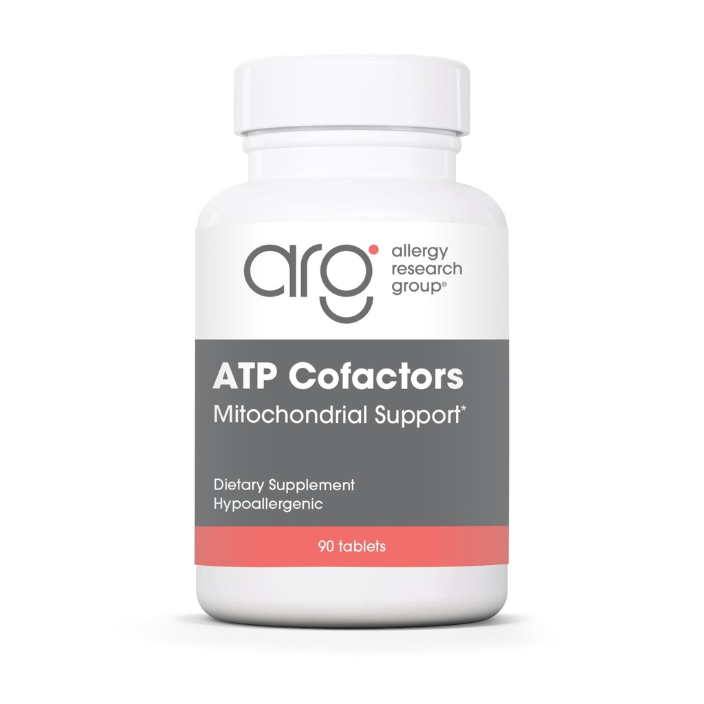 Optimox ATP Cofactors - Vitamin B Complex för kvinnor och män, vitamin B2 och B3, 100mg Riboflavin och 500mg Niacin, High Potency Multivitamin tabletter för energistöd - 90 Count