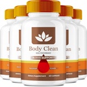 Body Clean Pills, Officiell BodyClean Supplement Capsules - Maximal styrka, Body Clean All Natural Formula Pills, BodyCleanse Glyco Optimizer Complex, BodyClean Health Support Reviews (5 Pack)