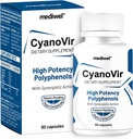 CyanoVir – Advanced Immune Support Formula – Quercetin, Luteolin, Apigenin, EGCG – Promotes Immune Health, Cellular Protection & Renewal, and Respiratory Function – Made in The USA