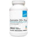 XYMOGEN Quercetin 20× Plus - Quercetin Supplements - Komplex med vitamin C, N-Acetyl-L-Cysteine & Nettles - Formulerad för andningsstöd - Vegan & Gluten-Free (120 kapslar)