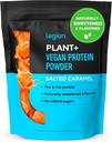 LEGION Plant + Vegan Protein Powder, Rice och Pea, Plant Based Protein Blend. Glutenfri, GMO-fri, naturligt sötad och smaksatt, 20 portioner, 2 Lbs (Salted Caramel)
