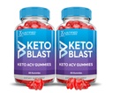 (2 Pack) Apple Cider Vinegar Gummies 1000MG Keto Blast Keto ACV Gummies Advanced Formula Formulerad med Pomegranate Beet Juice Powder B12 Vegan Non GMO 120 Gummys