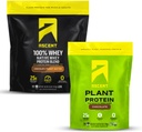 Ascent Whey + växtproteinpulver - Choklad jordnötssmör 4 lb & Choklad 18 portioner