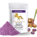 Addictive Wellness Thai Black Ginger för män, Thai Black Ginger Supplement för att stödja energimetabolism, uthållighet och prestanda, frysa svart ingefära pulver, 100 gram, Vegan & Paleo