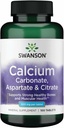 Swanson Calcium (Carbonate Aspartate & Citrate) 500 Milligram 100 flikar