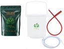 Kaffe Enema Kit för Colon Cleansing med 1 LB Enema Coffee - Gerson Godkänd Home Enema Kit - Enema Bucket Kit - Therapy Roast Coffee Detox Cleanse - Enema Coffee Organic