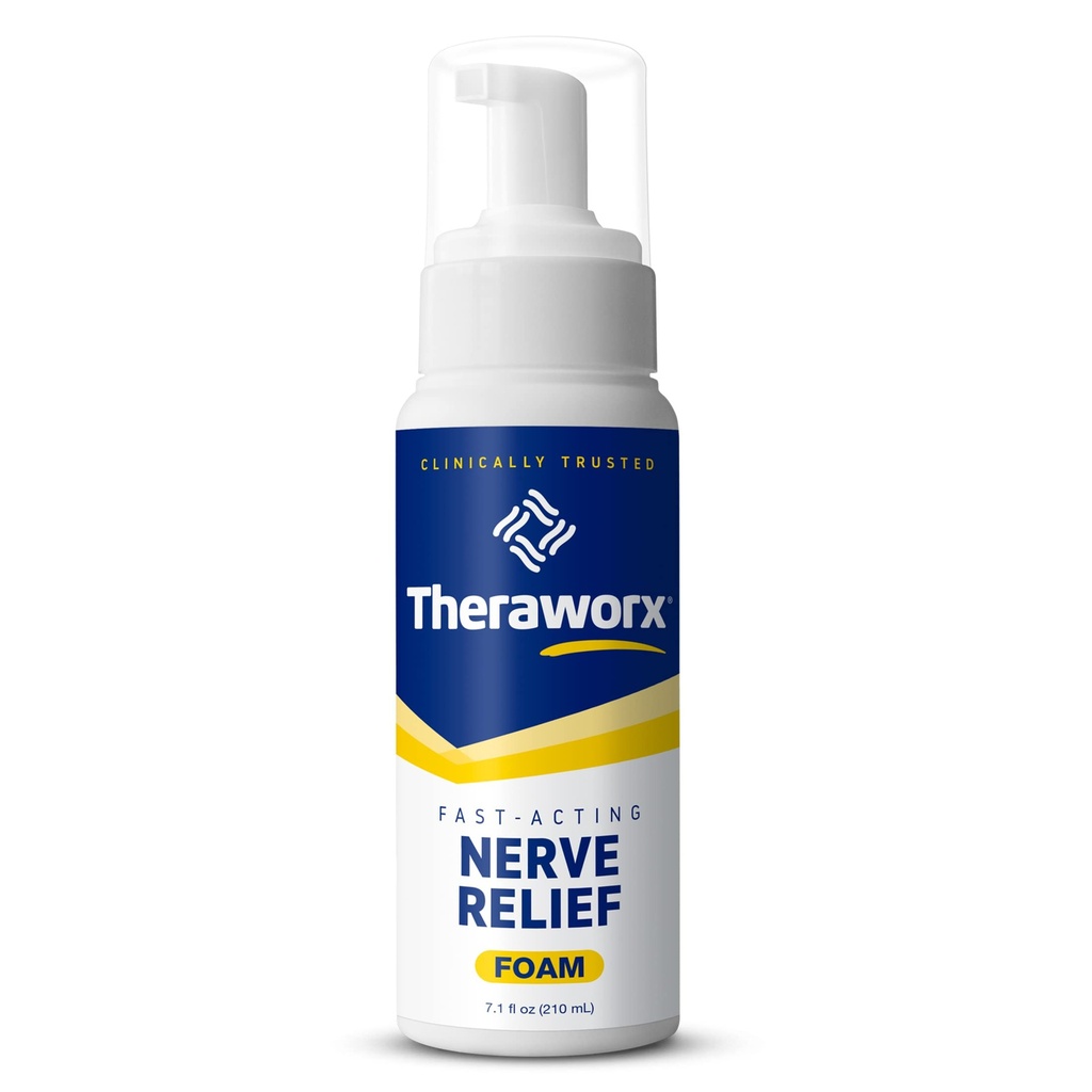 Theraworx Fast-Acting Nerve Relief Foam Aggravated Nerve Discomfort Relief - 7.1 oz - 1 Räkna