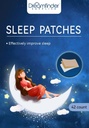 Sleep Patches 42 Pack - Kalmning av naturliga fläckar för sömnstöd, Jet LAG Recovery, Peaceful Night Rest - Non-Drug Sleep AID för vuxna