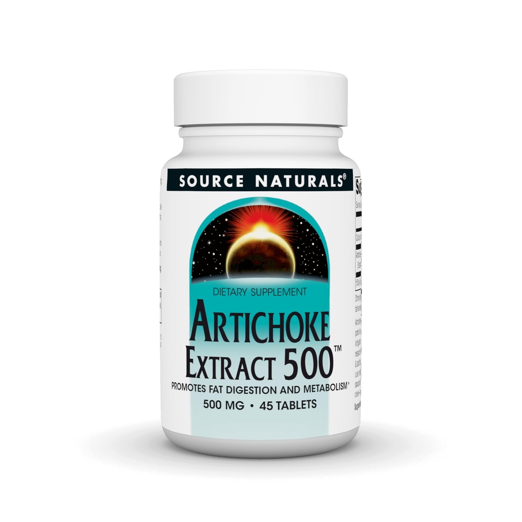 Källa Naturals Artichoke Extract 500 Tablet, 45 Count